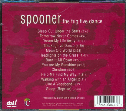 Spooner - The Fugitive Dance Music CD