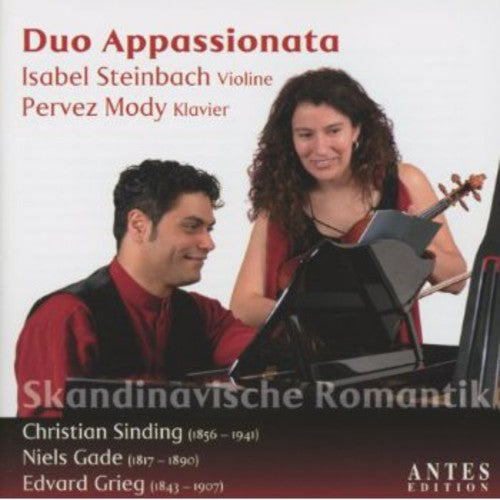 the album cover for Gade / Steinbach / Mody - Violin Son No 2 / Violin Son No 3: Skandinavische
