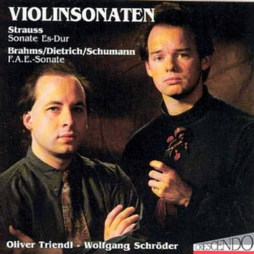 Strauss / Schroder,wolf - Violin Sonatas - Music CD