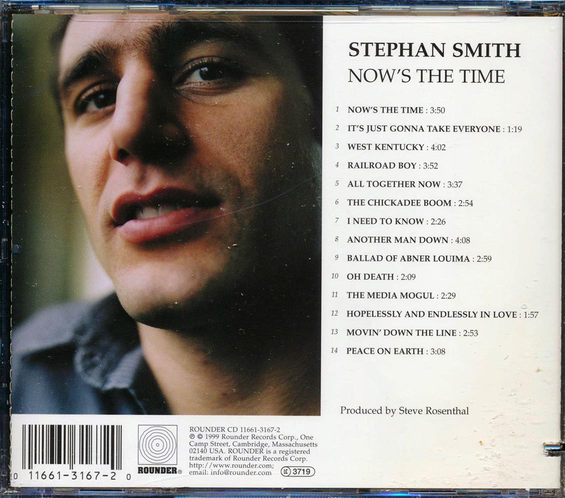 Stephan Smith - Now's The Time (marked/ltd stock) Music CD