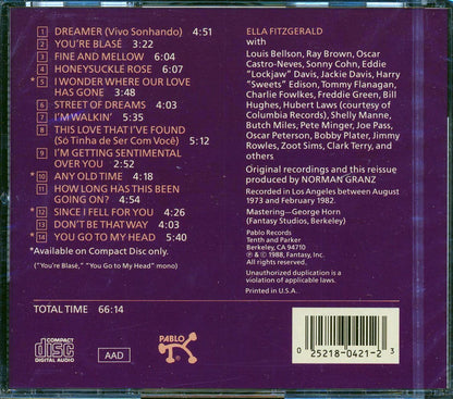 Ella Fitzgerald - Best Of Ella Fitzgerald Music CD