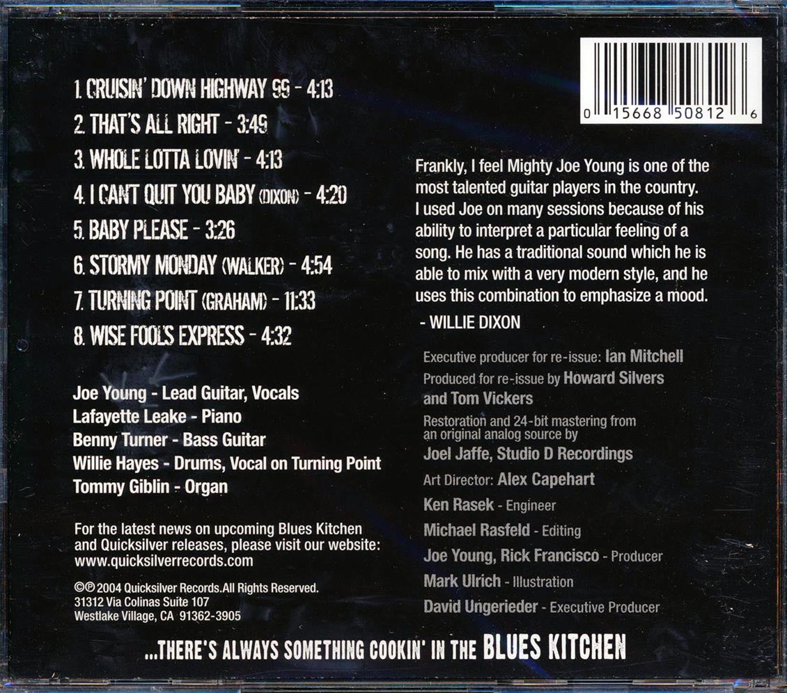 Mighty Joe Young - Live At The Wise Fools Pub (24-bit mastering) (remastered) Music CD