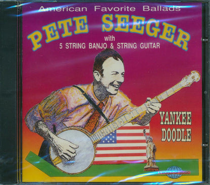 Pete Seeger - American Favorite Ballads: With 5 String Banjo And 12 String Guitar Music CD