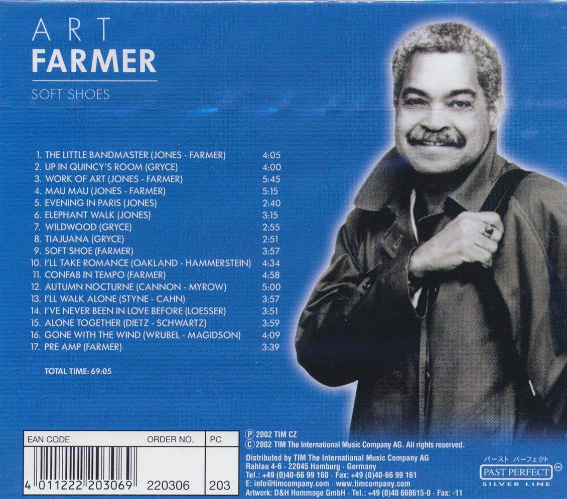 Art Farmer - Soft Shoe Music CD