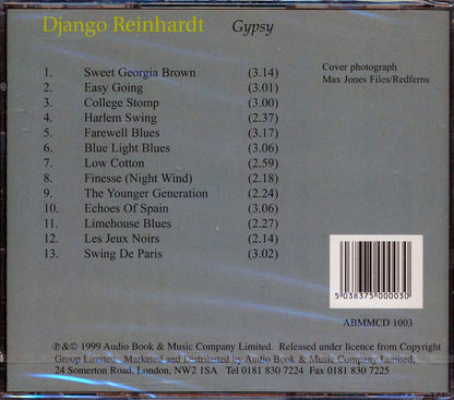 Django Reinhardt - Gypsy Music CD