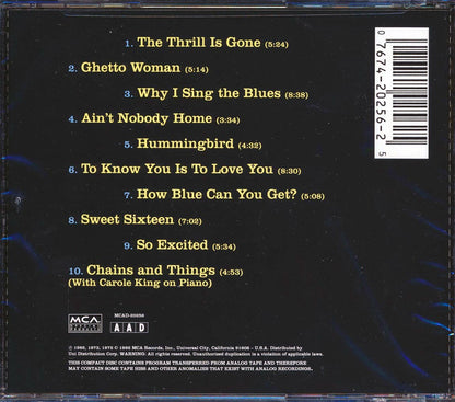 BB King - Why I Sing The Blues Music CD