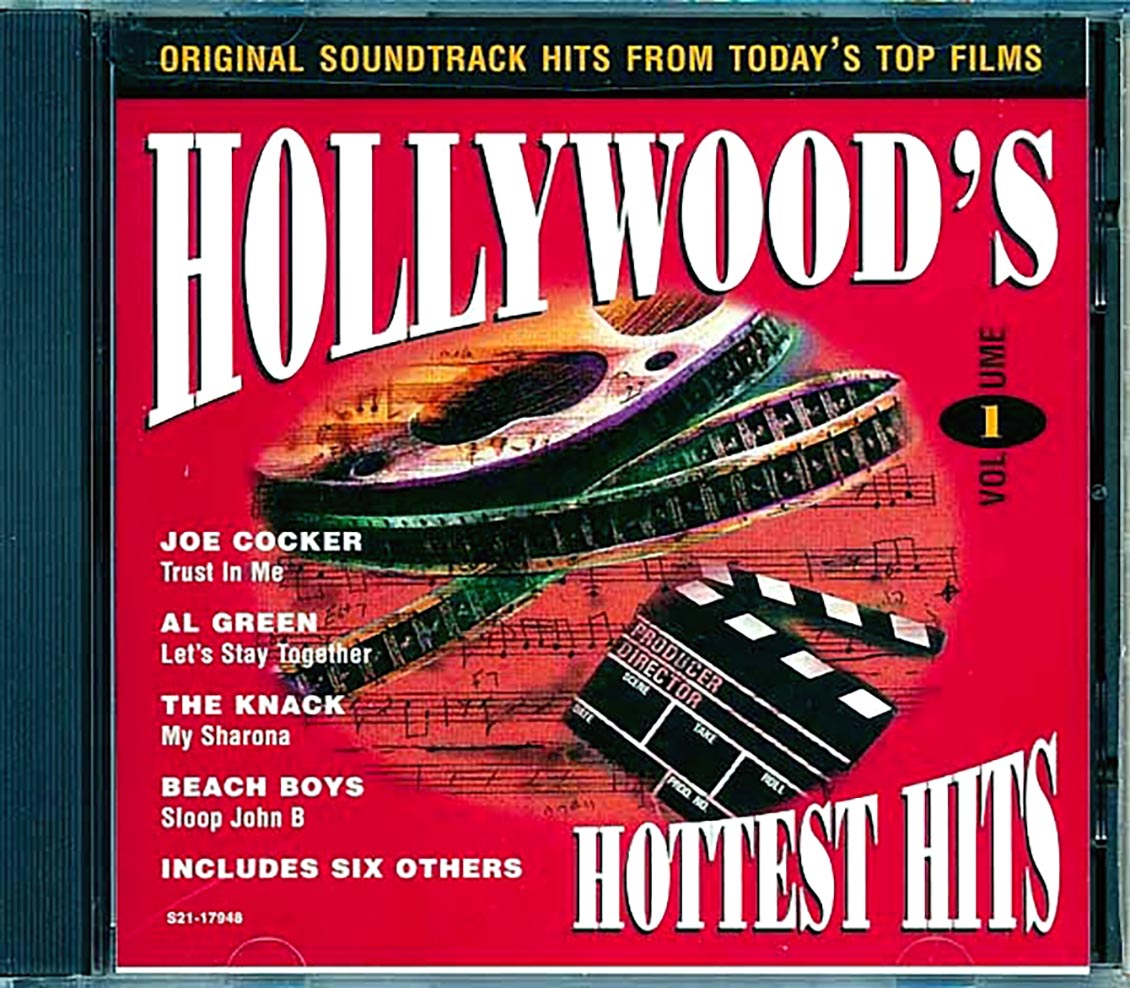 Al Green, The Ventures, The Beach Boys, Etc. - Hollywood's Hottest Hits: Original Soundtrack Hits From Today's Top Films Music CD