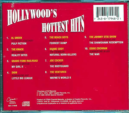 Al Green, The Ventures, The Beach Boys, Etc. - Hollywood's Hottest Hits: Original Soundtrack Hits From Today's Top Films Music CD