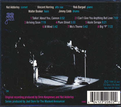 Nat Adderley - Talkin' About You Music CD