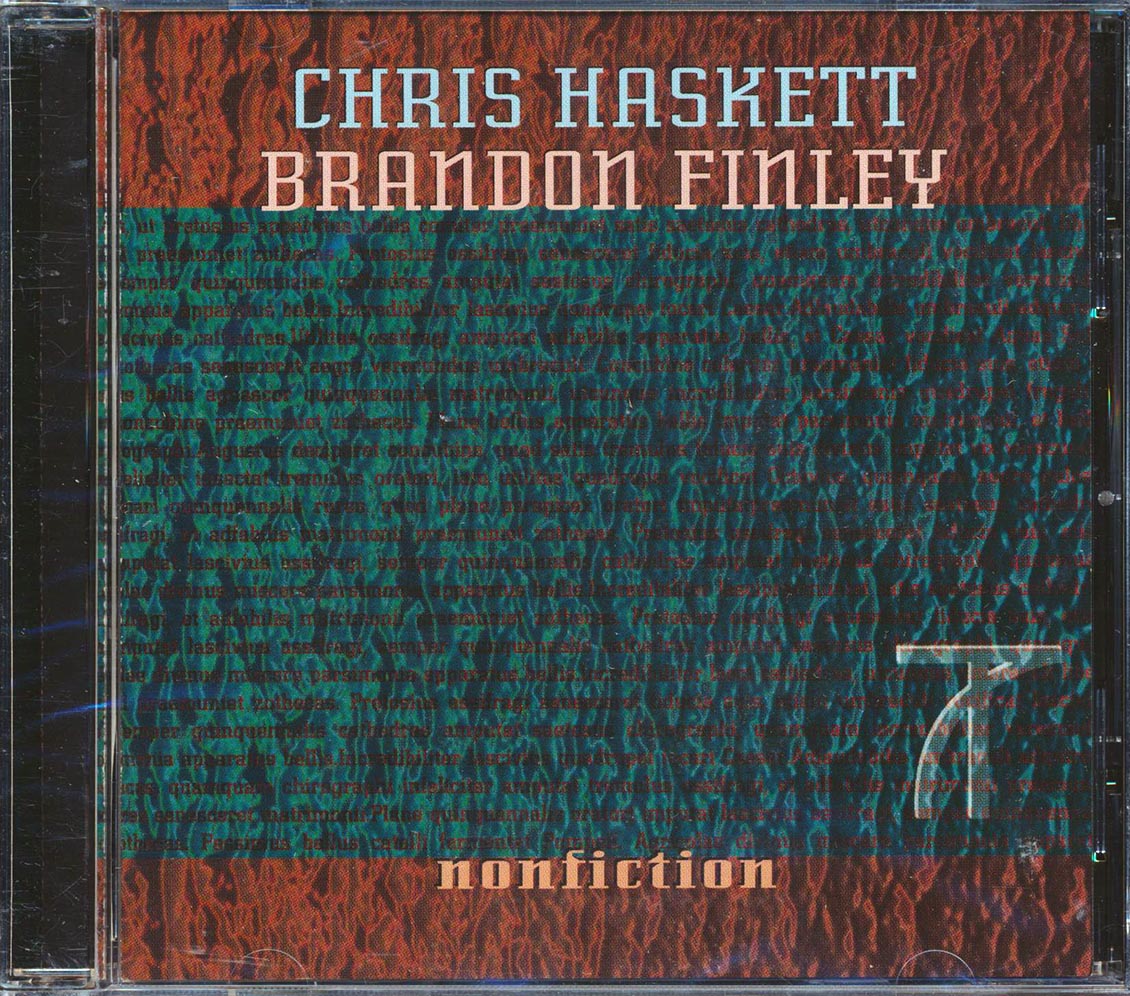 Chris Haskett, Brandon Finley - Nonfiction (marked/ltd stock) Music CD