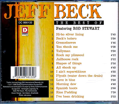 Jeff Beck - Best Of Jeff Beck Music CD