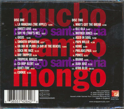 Mongo Santamaria - Mucho Mambo Mongo (23 tracks) (2xCD) Music CD