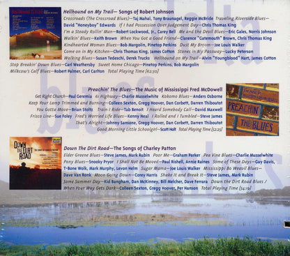 Robert Johnson, Mississippi Fred McDowell, Charley Patton, Etc. - A Salute To Delta Blues Masters (40 tracks) (3xCD) (marked/ltd stock) Music CD