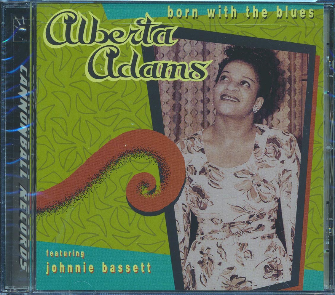 Alberta Adams - Born With The Blues Music CD