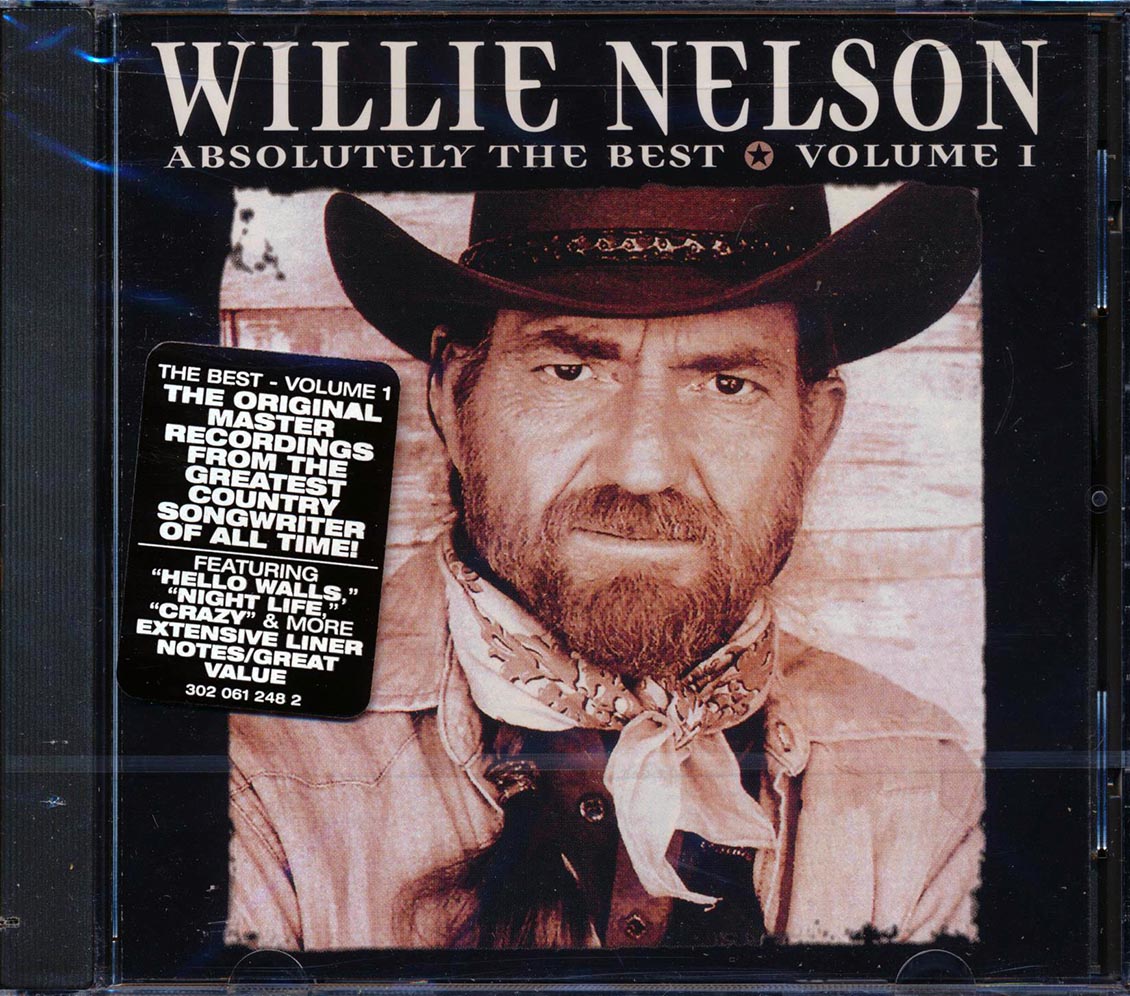 Willie Nelson Absolutely The Best Volume 1 Music CD