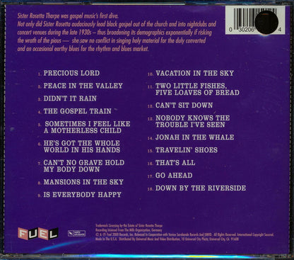 Sister Rosetta Tharpe - Sister Rosetta's Gospel Train (marked/ltd stock) Music CD
