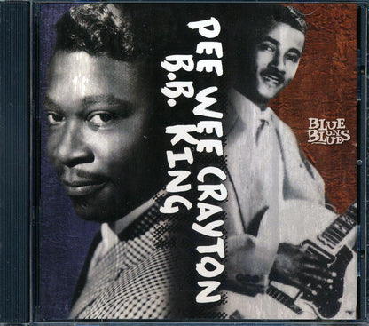 BB King Pee Wee Crayton Blue On Blues Music CD