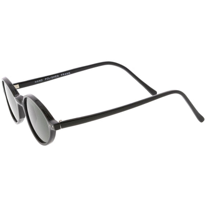 European True Vintage Round Oval Dapper Sunglasses C659
