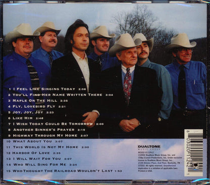 Jim Lauderdale Ralph Stanley & The Clinch Mountain Boys I Feel Like Singing Today marked/ltd stock Music CD