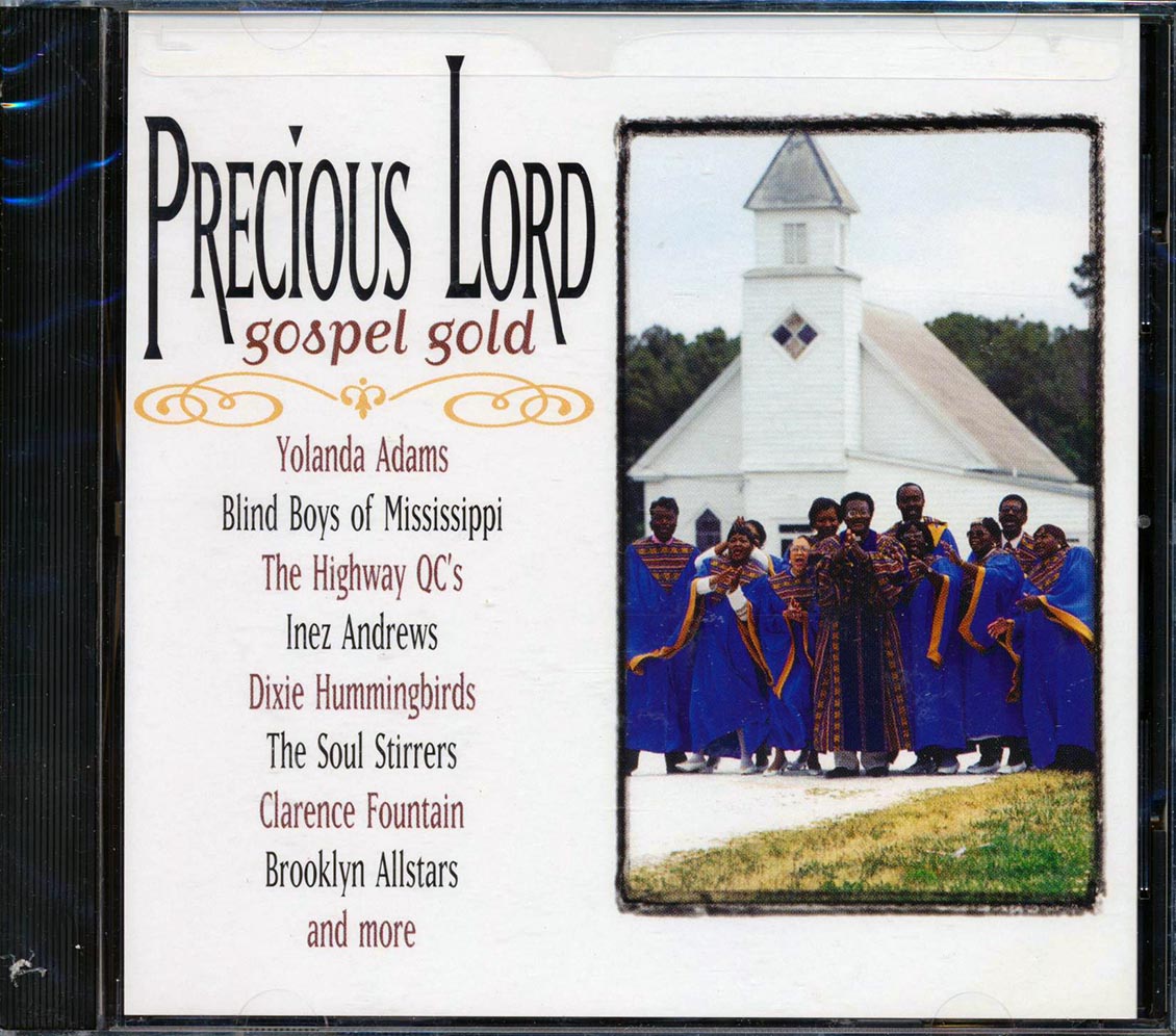 Yolanda Adams Blind Boys Of Mississippi Dixie Hummingbirds Etc Precious Lord Gospel Gold marked/ltd stock Music CD