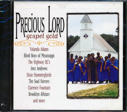 Yolanda Adams Blind Boys Of Mississippi Dixie Hummingbirds Etc Precious Lord Gospel Gold marked/ltd stock Music CD
