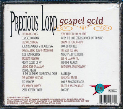 Yolanda Adams, Blind Boys Of Mississippi, Dixie Hummingbirds, Etc. - Precious Lord: Gospel Gold (marked/ltd stock) Music CD
