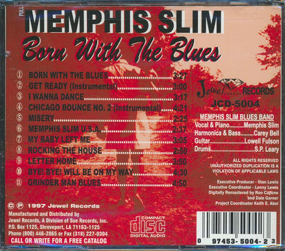 Memphis Slim - Born With The Blues Music CD