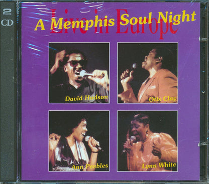 Ann Peebles, Otis Clay, David Hudson, Lynn White, - A Memphis Soul Night: Live In Europe (2xCD) Music CD