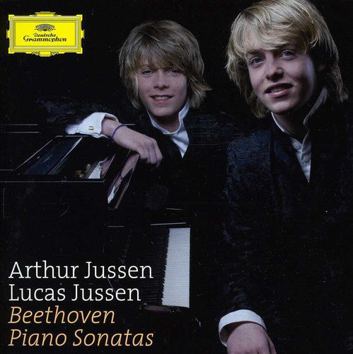 the album cover for Lucas Jussen & Arthur - Beethoven Piano Sonatas