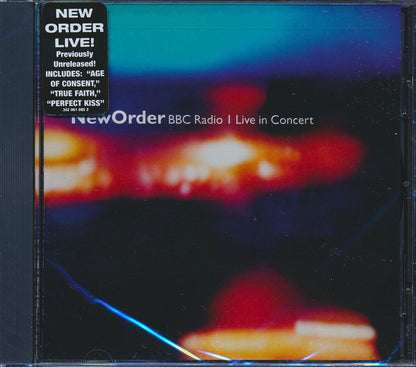 New Order BBC Radio Live In Concert marked/ltd stock Music CD