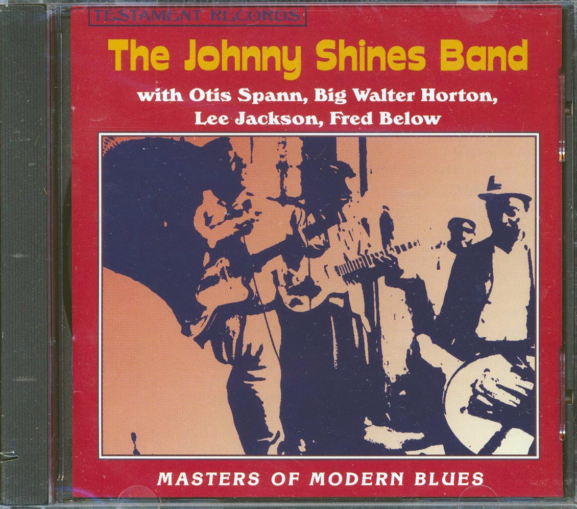 The Johnny Shines Band Masters Of Modern Blues marked/ltd stock Music CD