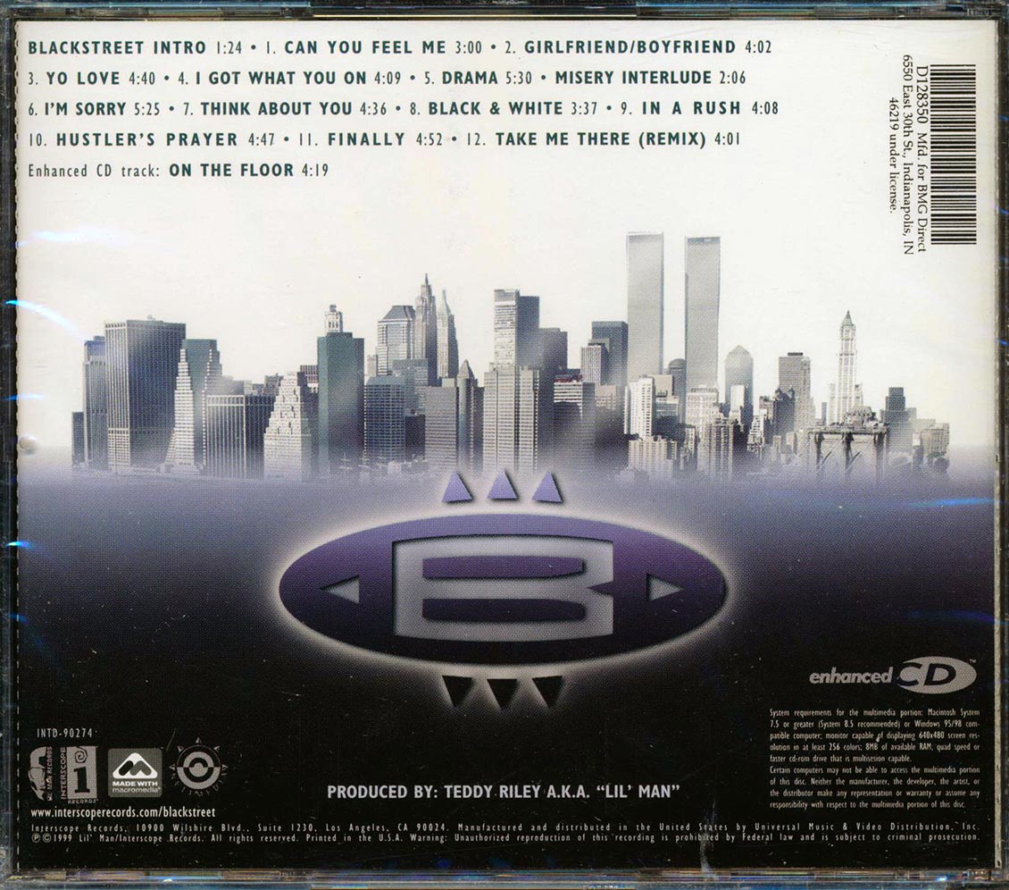 Blackstreet - Finally Music CD