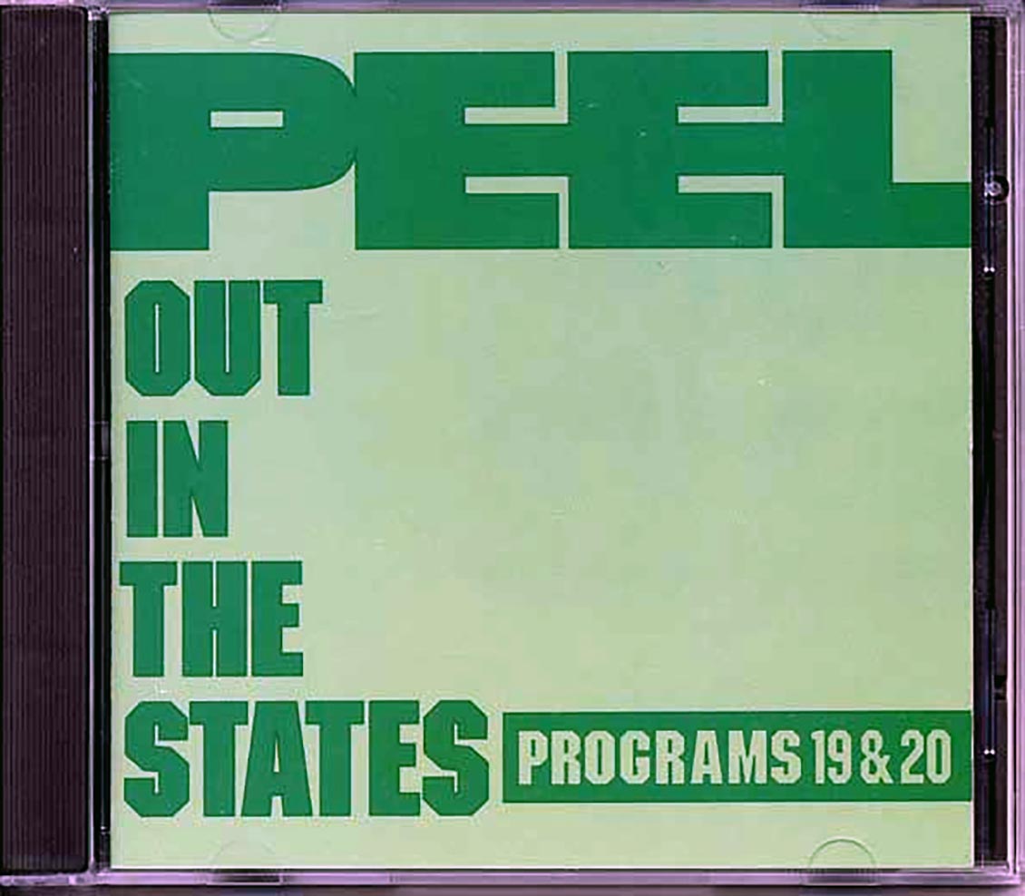 Various Peel Out In The States Programs 19 & 20 Music CD