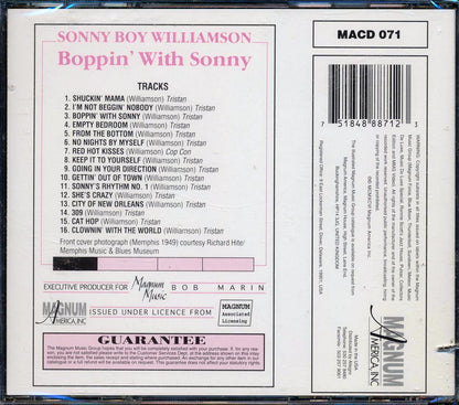 Sonny Boy Williamson - Boppin' With Sonny (marked/ltd stock) Music CD