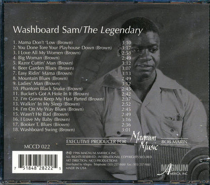 Washboard Sam - The Legendary Washboard Sam (marked/ltd stock) Music CD