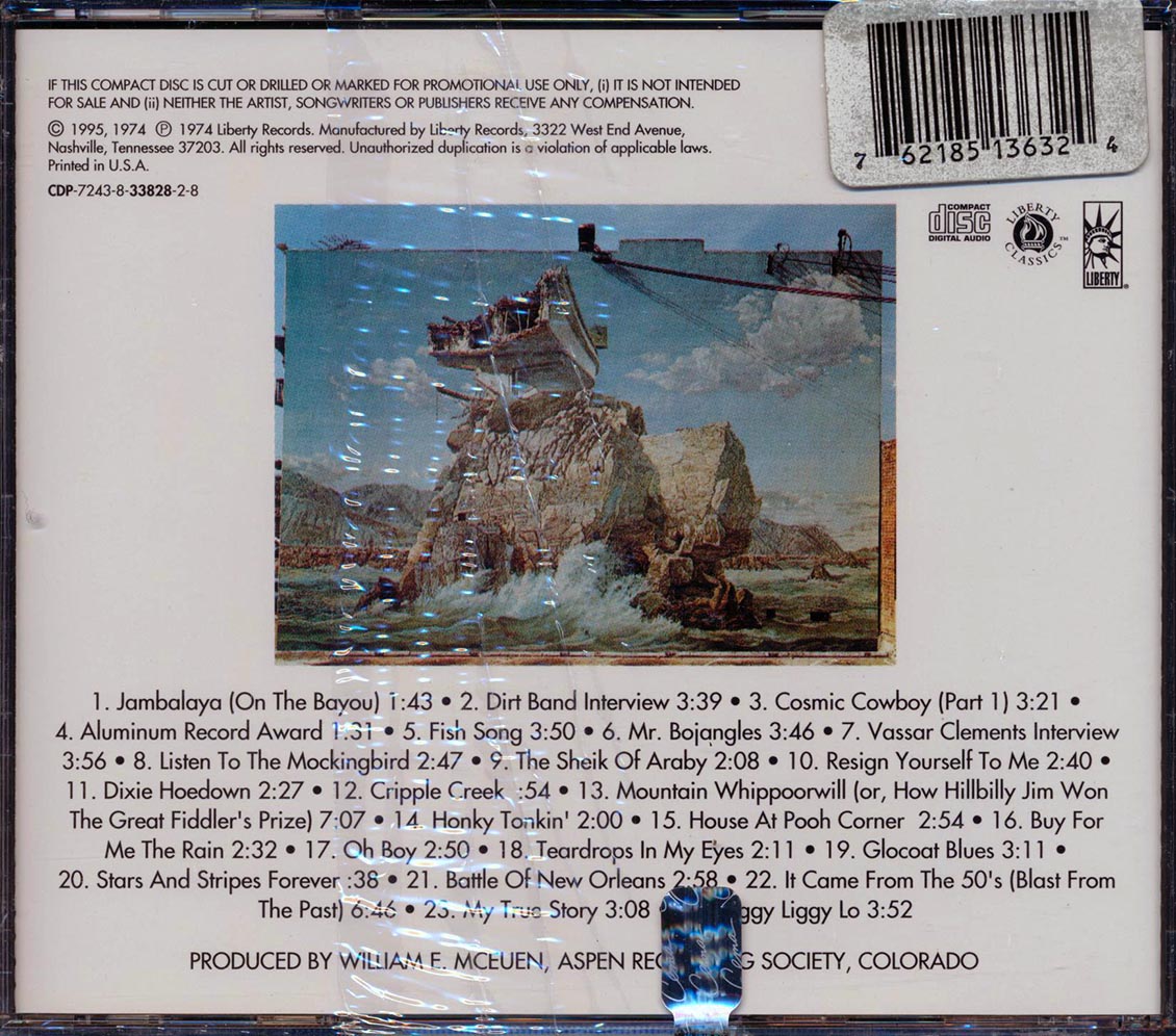 The Nitty Gritty Dirt Band - Stars & Stripes Forever Music CD