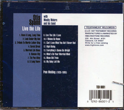 Otis Spann, Muddy Waters - Live The Life (marked/ltd stock) Music CD