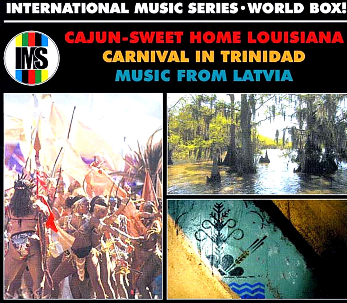 Doug Kershaw, The Basin Brothers, Superblue, General Grant, Etc. - International World Music Series World Box: Cajun, Trinidad, Latvia (42 tracks) (3xCD) (box set) (marked/ltd stock) Music CD