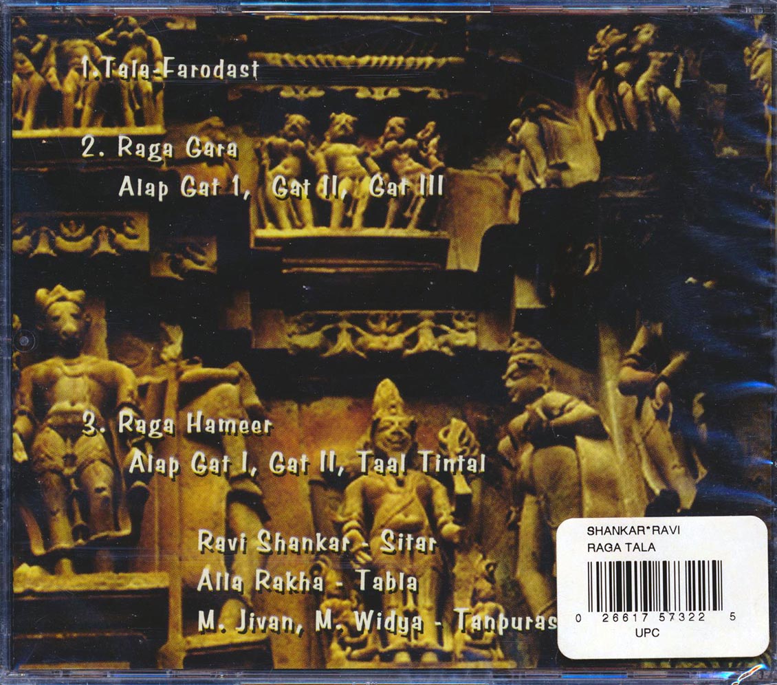 Ravi Shankar - Raga Tala Music CD