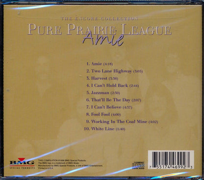 Pure Prairie League - Amie: The Encore Collection Music CD