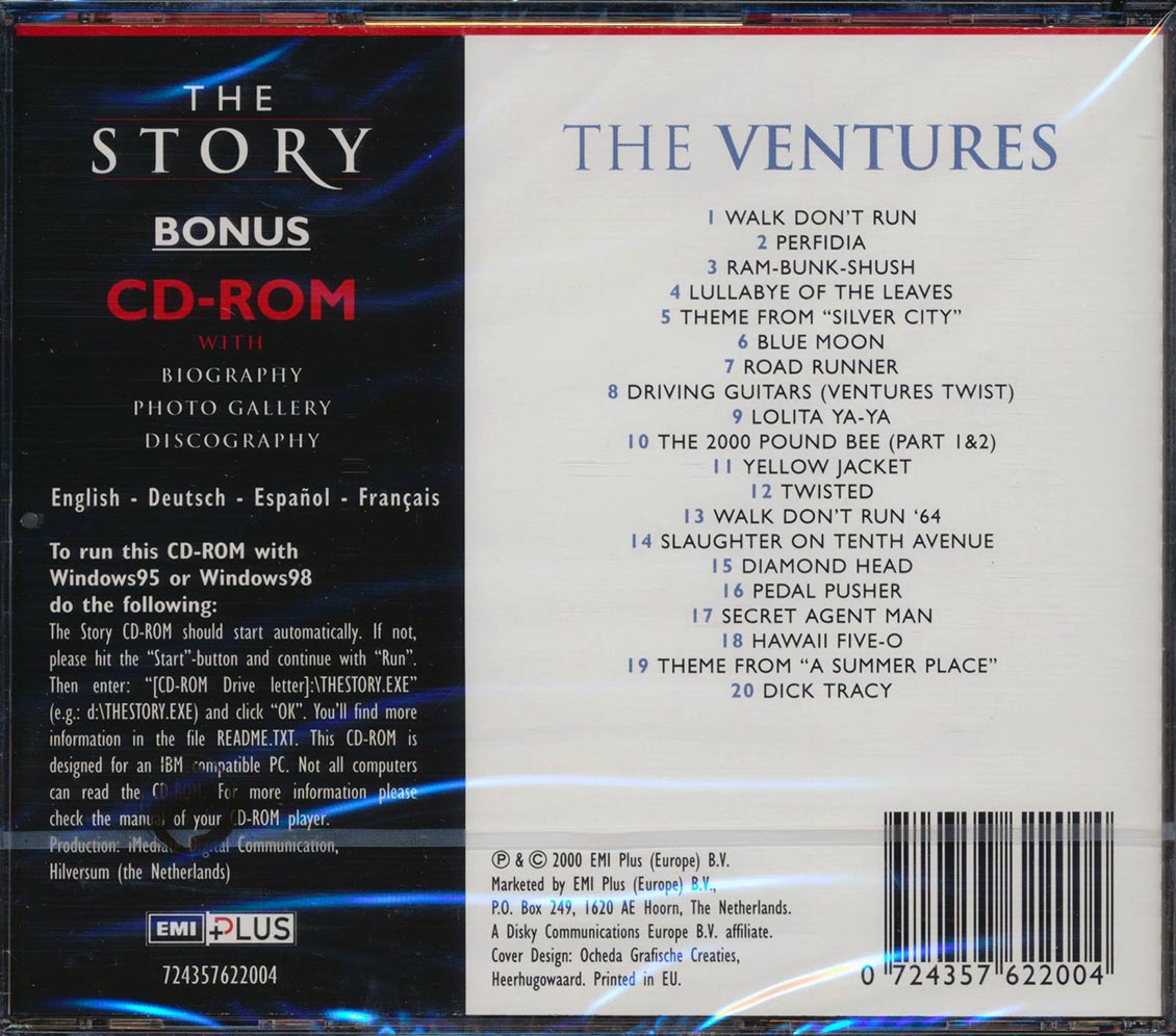 The Ventures - The Story Music CD