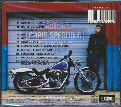 Chris Spedding - Motor Bikin' Music CD