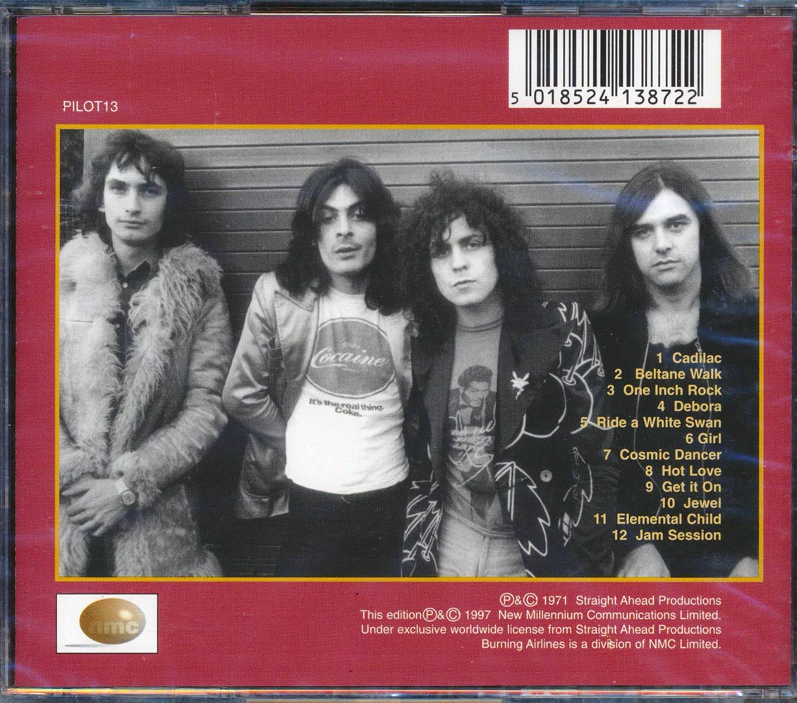 T Rex Electric Boogie Music CD