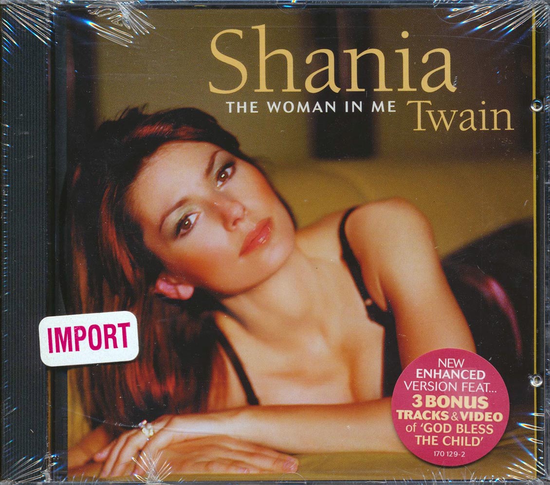 Shania Twain The Woman In Me Music CD