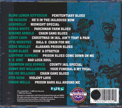 BB King, Junior Wells, Blind Blake, Big Joe Williams, Blind Lemon Jefferson - Penitentiary Blues: Songs To Do Hard Time By (marked/ltd stock) Music CD
