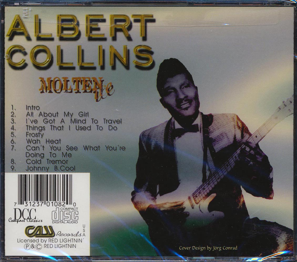 Albert Collins - Molten Ice Music CD