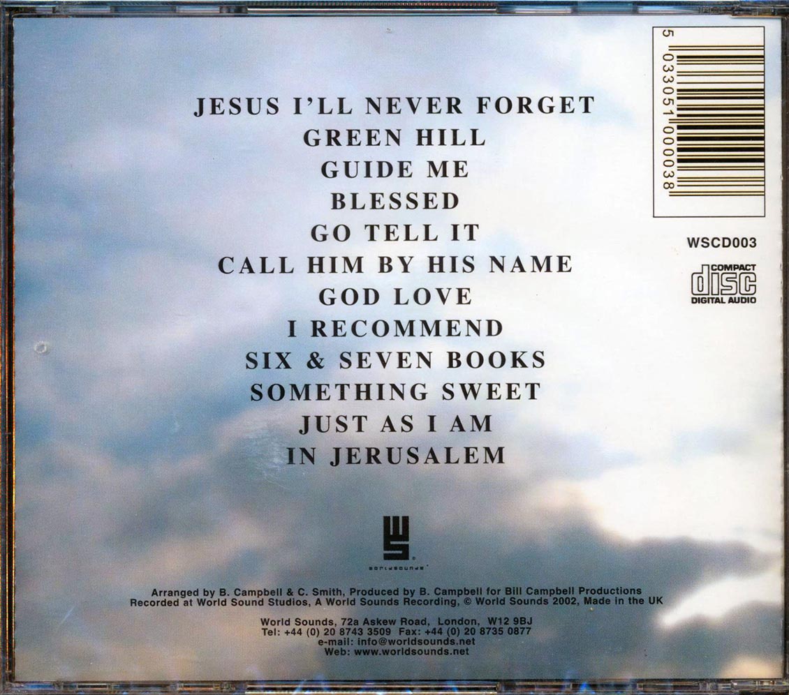 Yvonne Curtis - Just As I Am Music CD