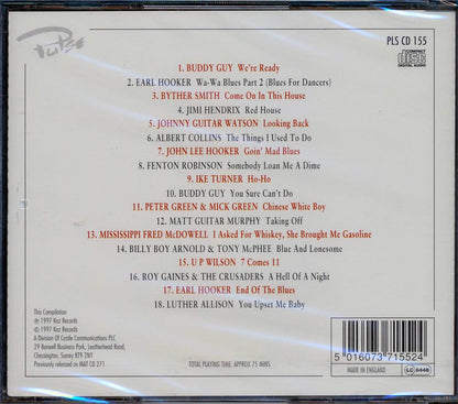 John Lee Hooker Albert Collins Jimi Hendrix Etc Blues Guitar Music CD