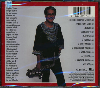 Paquito D'Rivera - A Taste Of Paquito D'Rivera Music CD
