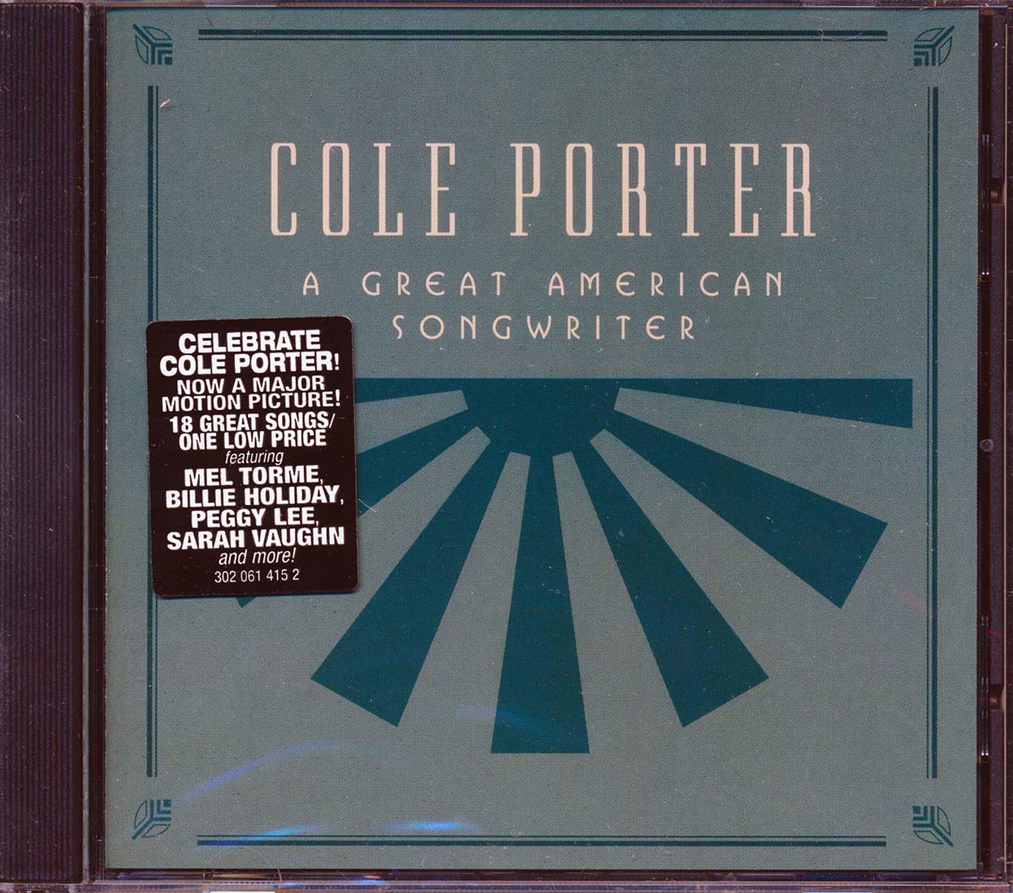Artie Shaw, Bing Crosby, Peggy Lee, Etc. - Cole Porter: A Great American Songwriter (marked/ltd stock) Music CD
